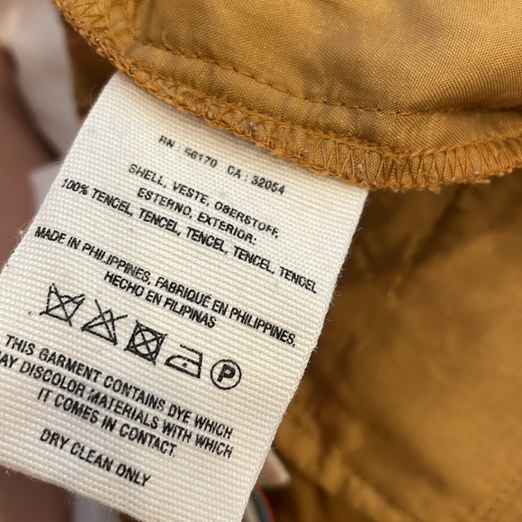 Anthropologie mustard paper bag pants size XS - Picture 4 of 4